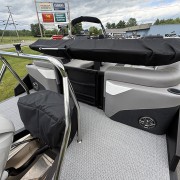 2026 Evotti 521QL Triple Pontoon Boat - Black/White